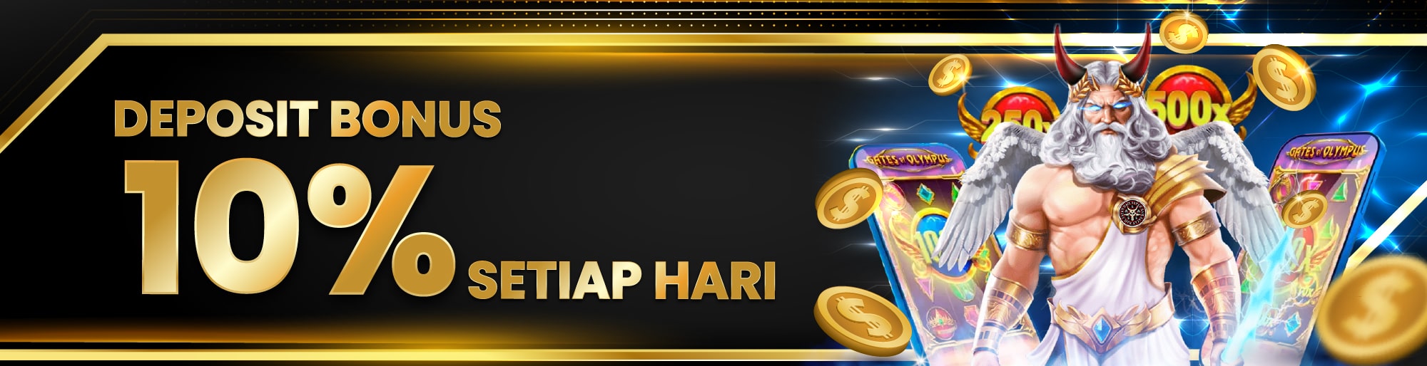 bonus deposit 10% harian